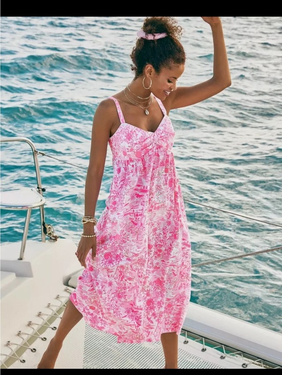 Lilly Pulitzer Dresses & Skirts - New With Tags Lilly Pulitzer Azora Midi Dress Sz 8